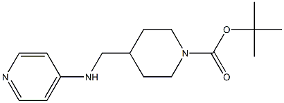 1-BOC-4-(PYRIDIN-4-YLAMINOMETHYL)-PIPERIDINE Struktur