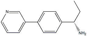 (1S)-1-(4-(3-PYRIDYL)PHENYL)PROPYLAMINE Struktur