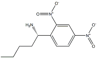 (1S)-1-(2,4-DINITROPHENYL)PENTYLAMINE Struktur