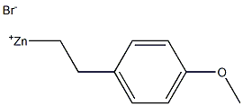 4-METHOXYPHENETHYLZINC BROMIDE Struktur