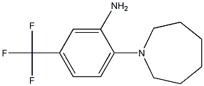 2-AZEPAN-1-YL-5-(TRIFLUOROMETHYL)ANILINE Struktur