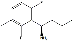 (1R)-1-(2,6-DIFLUORO-3-METHYLPHENYL)BUTYLAMINE Struktur