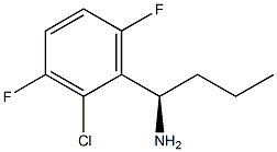 (1R)-1-(2-CHLORO-3,6-DIFLUOROPHENYL)BUTYLAMINE Struktur