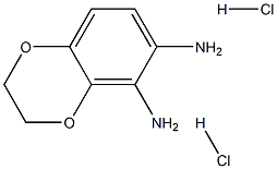 1,2-DIAMINO-3,4-ETHYLENEDIOXYBENZENE DIHYDROCHLORIDE Struktur