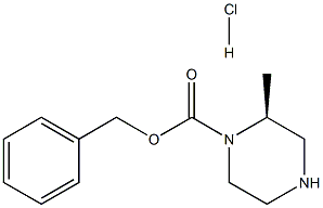 (S)-1-N-CBZ-2-METHYL-PIPERAZINE HYDROCHLORIDE Struktur