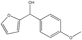 2-FURYL-(4-METHOXYPHENYL)METHANOL Struktur