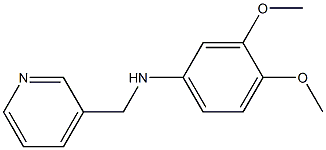 (3,4-DIMETHOXY-PHENYL)-PYRIDIN-3-YLMETHYL-AMINE Struktur