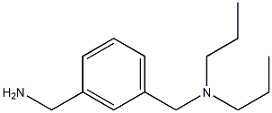 N-[3-(AMINOMETHYL)BENZYL]-N,N-DIPROPYLAMINE Struktur