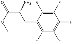 METHYL (2R)-2-AMINO-3-(2,3,4,5,6-PENTAFLUOROPHENYL)PROPANOATE Struktur