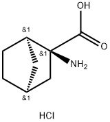 (1R,2S,4S)-2-AMINOBICYCLO[2.2.1]HEPTANE-2-CARBOXYLIC ACID HYDROCHLORIDE Struktur