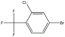 4-BROMO-2-CHLOROBENZOTRIFLUORIDE Struktur