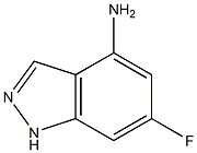 4-AMINO-6-FLUORO-1H-INDAZOLE Struktur