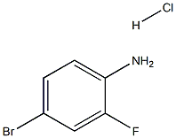 4-BROMO-2-FLUOROANILINE HYDROCHLORIDE Struktur