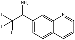 (1S)-2,2,2-TRIFLUORO-1-(7-QUINOLYL)ETHYLAMINE Struktur