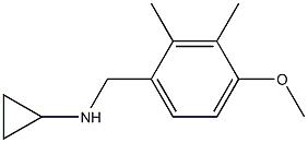 (1S)CYCLOPROPYL(4-METHOXY-2,3-DIMETHYLPHENYL)METHYLAMINE Struktur