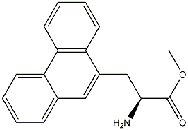 METHYL (2S)-2-AMINO-3-(9-PHENANTHRYL)PROPANOATE Struktur