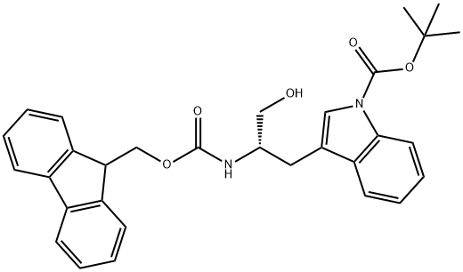 FMOC-TRP(BOC)-OL Struktur