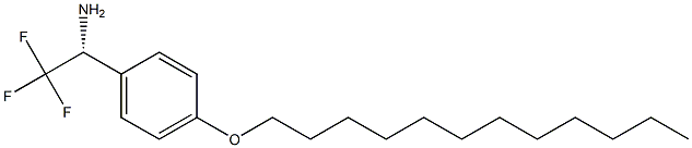 (1R)-1-(4-DODECYLOXYPHENYL)-2,2,2-TRIFLUOROETHYLAMINE Struktur