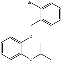 2-BROMOBENZYL-(2-ISOPROPOXYPHENYL)ETHER Struktur