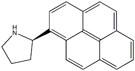 (2R)-2-PYRENYLPYRROLIDINE Struktur