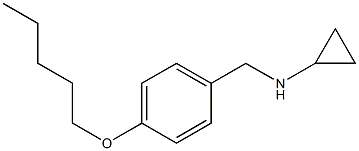 (1S)CYCLOPROPYL(4-PENTYLOXYPHENYL)METHYLAMINE Struktur