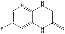 7-FLUORO-3,4-DIHYDROPYRIDO[2,3-B]PYRAZIN-2(1H)-ONE Struktur