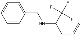 N-BENZYL-1,1,1-TRIFLUORO-4-PENTEN-2-AMINE Struktur