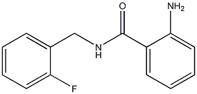 2-AMINO-N-(2-FLUOROBENZYL)BENZAMIDE Struktur