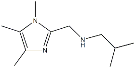 ISOBUTYL-(1,4,5-TRIMETHYL-1H-IMIDAZOL-2-YLMETHYL)-AMINE Struktur