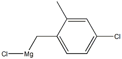 4-CHLORO-2-METHYLBENZYLMAGNESIUM CHLORIDE Struktur