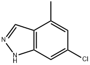 6-CHLORO-4-METHYL (1H)INDAZOLE Struktur