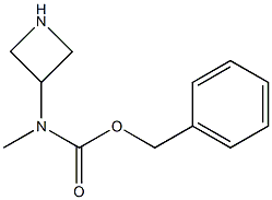 AZETIDIN-3-YLMETHYL-CARBAMIC ACID BENZYL ESTER Struktur