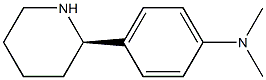 (R)-N,N-DIMETHYL-4-(PIPERIDIN-2-YL)BENZENAMINE Struktur