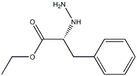 (R)-2-HYDRAZINO-3-PHENYL-PROPIONIC ACID ETHYL ESTER Struktur