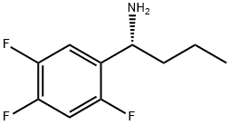 (1R)-1-(2,4,5-TRIFLUOROPHENYL)BUTYLAMINE Struktur