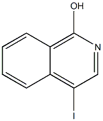 1-HYDROXY-4-IODOISOQUINOLINE Struktur