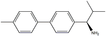 (1R)-2-METHYL-1-[4-(4-METHYLPHENYL)PHENYL]PROPYLAMINE Struktur