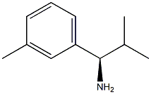 (1R)-2-METHYL-1-(3-METHYLPHENYL)PROPYLAMINE Struktur