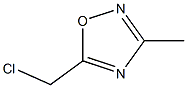5-(CHLOROMETHYL)-3-METHYL-1,2,4-OXADIAZOLE Struktur