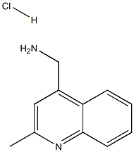 (2-METHYL-4-QUINOLYL)METHANAMINE HYDROCHLORIDE Struktur