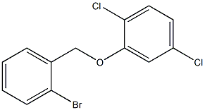 2-BROMOBENZYL-(2,5-DICHLOROPHENYL)ETHER Struktur