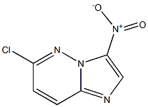 6-CHLORO-3-NITRO-IMIDAZO[1,2-B]PYRIDAZINE Struktur