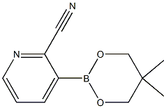 2-CYANO-3-(5,5-DIMETHYL-[1,3,2]DIOXABORINAN-2-YL)-PYRIDINE Struktur