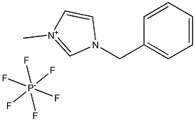 1-BENZYL-3-METHYLIMIDAZOLIUM HEXAFLUOROPHOSPHATE Struktur