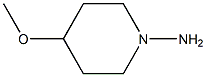 4-METHOXY-PIPERIDIN-1-YLAMINE Struktur