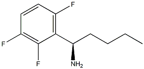 (1R)-1-(2,3,6-TRIFLUOROPHENYL)PENTYLAMINE Struktur