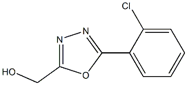 [5-(2-CHLOROPHENYL)-1,3,4-OXADIAZOL-2-YL]METHANOL Struktur