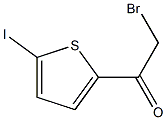 2-BROMO-1-(5-IODOTHIOPHEN-2-YL)-ETHANONE Struktur