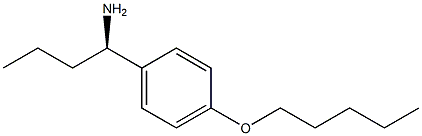 (1R)-1-(4-PENTYLOXYPHENYL)BUTYLAMINE Struktur