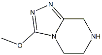 5,6,7,8-TETRAHYDRO-3-METHOXY-[1,2,4]TRIAZOLO[4,3-A]PYRAZINE Struktur